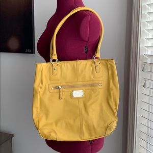 yellow mustard purse